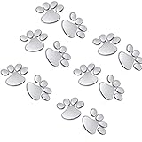 EHAO 10Pcs 3D gato Paw perro de la garra auto coche camión portátil iPad ventana de la pared de la motocicleta decoración Decal Sticker