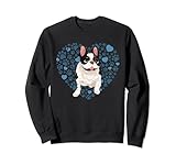 Frenchie Amante De Los Perros Corazón Bulldog Francés Sudadera