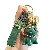 LICHENGTAI Llavero Bulldog, Lindo Llavero de Animal Llavero Bulldog Francés Llavero Perro Llavero Para Niños, Personalizada Bulldog Llavero Del Coche Encanto para Decorar Mochilas, Pareja, Maletas